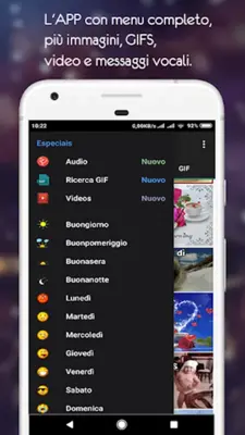 Immagini buongiorno Sera Notte android App screenshot 4